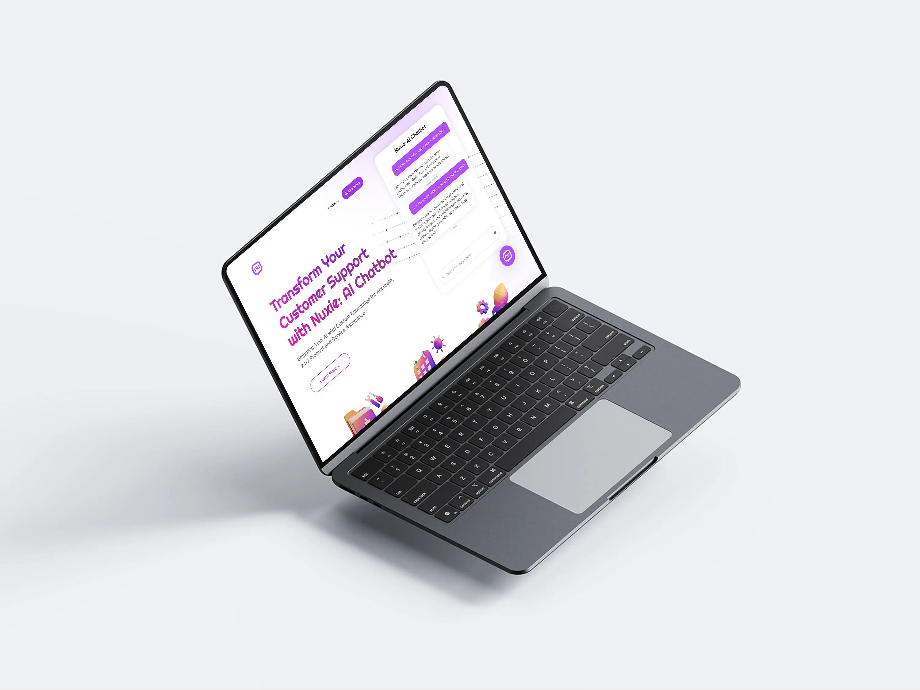 Nuxie: An AI-Powered Chat Platform Using LLM & RAG Technology